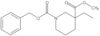 3-Methyl 1-(phenylmethyl) 3-ethyl-1,3-piperidinedicarboxylate