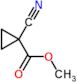 Cyclopropanecarboxylic acid, 1-cyano-, methyl ester