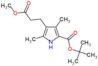 tert-butyl 4-(3-methoxy-3-oxopropyl)-3,5-dimethyl-1H-pyrrole-2-carboxylate