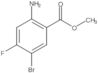 Benzoic acid, 2-amino-5-bromo-4-fluoro-, methyl ester
