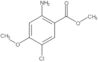 Benzoic acid, 2-amino-5-chloro-4-methoxy-, methyl ester