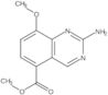 Methyl 2-amino-8-methoxy-5-quinazolinecarboxylate