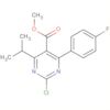 5-Pyrimidinecarboxylic acid,2-chloro-4-(4-fluorophenyl)-6-(1-methylethyl)-, methyl ester