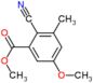 methyl 2-cyano-5-methoxy-3-methyl-benzoate