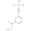 Benzoic acid, 3-[(trimethylsilyl)ethynyl]-, methyl ester