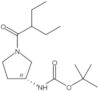 1,1-Dimethylethyl N-[(3R)-1-(2-ethyl-1-oxobutyl)-3-pyrrolidinyl]carbamate