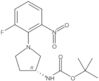 1,1-Dimethylethyl N-[(3R)-1-(2-fluoro-6-nitrophenyl)-3-pyrrolidinyl]carbamate