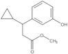 Methyl β-cyclopropyl-3-hydroxybenzenepropanoate