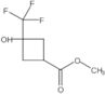 Methyl 3-hydroxy-3-(trifluoromethyl)cyclobutanecarboxylate