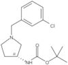 1,1-Dimethylethyl N-[(3R)-1-[(3-chlorophenyl)methyl]-3-pyrrolidinyl]carbamate