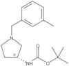 1,1-Dimethylethyl N-[(3R)-1-[(3-methylphenyl)methyl]-3-pyrrolidinyl]carbamate