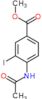 methyl 4-acetamido-3-iodo-benzoate