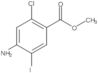 Benzoic acid, 4-amino-2-chloro-5-iodo-, methyl ester