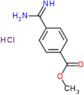 Methyl 4-carbamimidoylbenzoate hydrochloride (1:1)