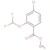 Benzoic acid, 4-chloro-2-(difluoromethoxy)-, methyl ester