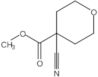 2H-Pyran-4-carboxylic acid, 4-cyanotetrahydro-, methyl ester