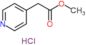 methyl 2-(4-pyridyl)acetate hydrochloride