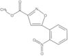 Methyl 5-(2-nitrophenyl)-3-isoxazolecarboxylate