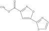 Methyl 5-(2-thiazolyl)-3-isoxazolecarboxylate