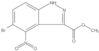 Methyl 5-bromo-4-nitro-1H-indazole-3-carboxylate