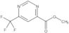 4-Pyrimidinecarboxylic acid, 6-(trifluoromethyl)-, methyl ester