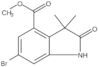 Methyl 6-bromo-2,3-dihydro-3,3-dimethyl-2-oxo-1H-indole-4-carboxylate