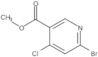 3-Pyridinecarboxylic acid, 6-bromo-4-chloro-, methyl ester