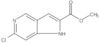 Methyl 6-chloro-1H-pyrrolo[3,2-c]pyridine-2-carboxylate