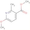 3-Pyridinecarboxylic acid, 6-methoxy-2-methyl-, methyl ester