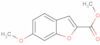 2-Benzofurancarboxylic acid, 6-methoxy-, methyl ester