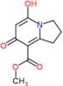 methyl 5-hydroxy-7-oxo-1,2,3,7-tetrahydroindolizine-8-carboxylate