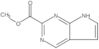 methyl 7H-pyrrolo[2,3-d]pyrimidine-2-carboxylate