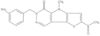 6-[(3-aminophenyl)methyl]-4,6-dihydro-4-methyl-2-(methylsulfinyl)-5H-Thieno[2',3':4,5]pyrrolo[2,3-d]pyridazin-5-one