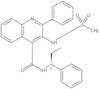 3-[(Methylsulfonyl)amino]-2-phenyl-N-[(1S)-1-phenylpropyl]-4-quinolinecarboxamide