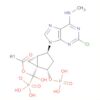 Bicyclo[3.1.0]hexane-1-methanol,4-[2-chloro-6-(methylamino)-9H-purin-9-yl]-2-(phosphonooxy)-,dihydrogen phosphate (ester), (1R,2S,4S,5S)-