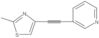 3-[2-(2-Methylthiazol-4-yl)ethynyl]pyridine