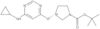 1,1-Dimethylethyl (3R)-3-[[6-(cyclopropylamino)-4-pyrimidinyl]oxy]-1-pyrrolidinecarboxylate