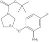 1,1-Dimethylethyl (3R)-3-(2-amino-4-fluorophenoxy)-1-pyrrolidinecarboxylate