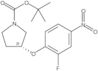 1,1-Dimethylethyl (3R)-3-(2-fluoro-4-nitrophenoxy)-1-pyrrolidinecarboxylate