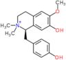 (1R)-7-hydroxy-1-(4-hydroxybenzyl)-6-methoxy-2,2-dimethyl-1,2,3,4-tetrahydroisoquinolinium