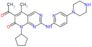 6-acetyl-8-cyclopentyl-5-methyl-2-[(5-piperazin-1-ylpyridin-2-yl)amino]pyrido[2,3-d]pyrimidin-7(8H)-one