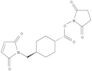 Cyclohexanecarboxylicacid, 4-[(2,5-dihydro-2,5-dioxo-1H-pyrrol-1-yl)methyl]-,2,5-dioxo-1-pyrrolidinyl ester, trans-