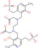 acetate, 2,2'-[1,2-ethanediylbis[[[2-methyl-3-olato-5-[(phosphonatooxy)methyl]-4-pyridinyl]methyl]…