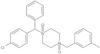 Piperazine, 1-[(4-chlorophenyl)phenylmethyl]-4-[(3-methylphenyl)methyl]-, 1,4-dioxide
