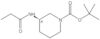 1,1-Dimethylethyl (3R)-3-[(1-oxopropyl)amino]-1-piperidinecarboxylate