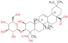 (2beta,3beta,5xi,18alpha)-3-(beta-D-glucopyranosyloxy)-2-hydroxyolean-12-ene-23,28-dioic acid