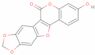 3-Hydroxy-6H-[1,3]dioxolo[4′,5′:5,6]benzofuro[3,2-c][1]benzopyran-6-one