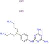 bis(2-aminoethyl) {4-[(4,6-diamino-1,3,5-triazin-2-yl)amino]phenyl}arsonodithioite dihydrochloride