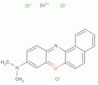 9-(dimethylamino)benzo[a]phenazin-7-ium chloride, compound with zinc chloride