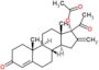 16-methylidene-3,20-dioxopregn-4-en-17-yl acetate